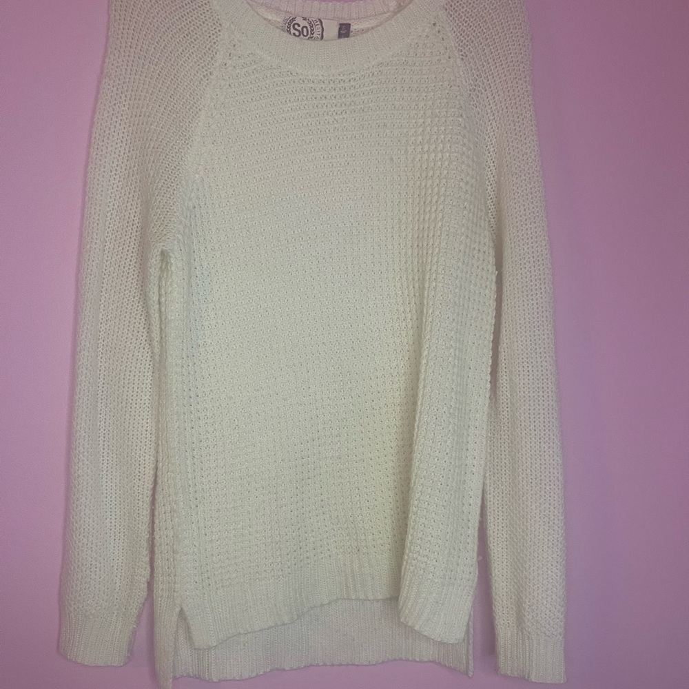 SO knitted sweater